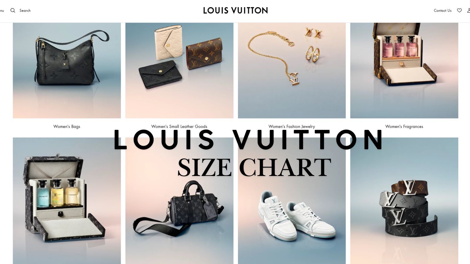 Louis Vuitton Size Chart Complete Guide to Bag, Shoe & Belt Sizes